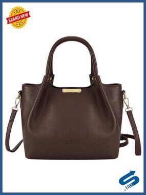 Vegan Leather Satchel Handbag Tote Shoulder Bag Crossbody Purse Women